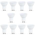 Kit 10 Lâmpada Led Dicróica Gu10 4.8w 350l Bivolt Luz Branca