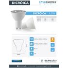 Kit 10 Lâmpada Led Mr16 Gu10 4,8w Save Energy 4000k Branco Ne