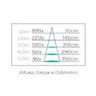 Kit 10 Lâmpada Led Mr16 Gu10 6w Stella 3000k Branco Quente -