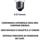 Kit 10 Lâmpadas Bolinha Bg-45 Amarela E-27 15w 220v