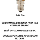 Kit 10 Lâmpadas Bolinha Bg-45 Leitosa E-14 25w 127v