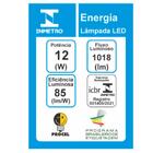 Kit 10 Lâmpadas Bulbo Led Taschibra Tkl Bivolt E27 12w 6500k