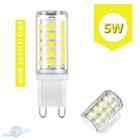Kit 10 Lâmpadas De Led Halopin G9 5w Branco Frio (6000k)