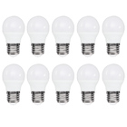 Kit 10 Lâmpadas Led Bolinha 3w 6000k (branco Frio)