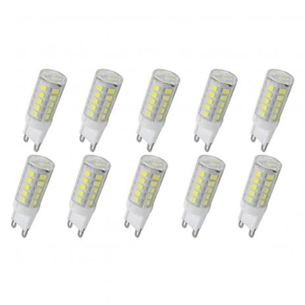 Kit 10 Lâmpadas Led G9 5w 6000k (branco Frio)