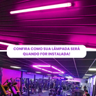 Kit 10 Lâmpadas Tubular Coloridas 10w De Led T8 60 Cm Bivolt