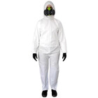 Kit 10 Macacão Segurança Covertech Branco Volk Ca 39183 Eeeg