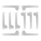 Kit 10 Mão Francesa Apoio Para Bandeja 30cm Slg Gôndolas New