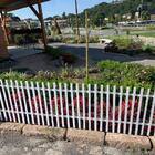 Kit 10 Metros Cerca De Madeira 50x80 Branca