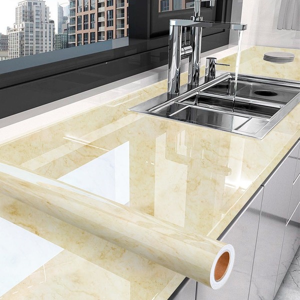 Kit 10 Metros De Papel De Parede Lavavel Marmore Travertino B