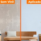 Kit 10 Metros De Papel De Parede Lavavel Textura Linho Azul C