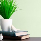 Kit 10 Metros De Papel De Parede Lavavel Textura Linho Verde