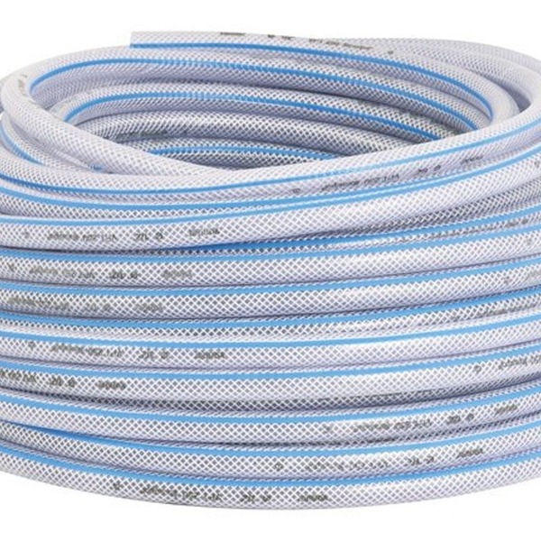 Kit 10 Metros Mangueira Cristal Trançada Para Gás Tig Mig 5/1