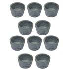 Kit 10 Mini Molheira Tigela Molho Petisco Pedra Sabão 80ml