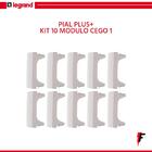 Kit 10 Modulo Cego Branco Pial Plus +