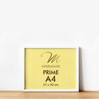 Kit 10 Molduras A4 Pretas Brancas Com Vidro Para Quadro Foto