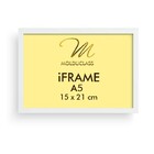 Kit 10 Molduras A5 Branca Para Quadro Foto Acetato Iframe