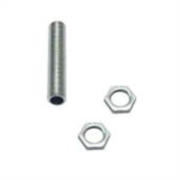 Kit 10 Niple M10 3cm + 20 Porcas Sextavadas M10