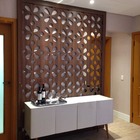 Kit 10 Paineis Decorativo Elemento Vazado Cobogó 30x30cm