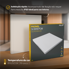 Kit 10 Painel Led Plafon 25w 6500k Bivolt Sobrepor Quadrado C