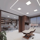 Kit 10 Painel Led Quadrado Embutir Branco 6500k   12w 18w  24