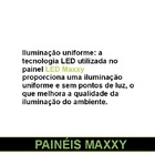 Kit 10 Painel Plafon Sobrepor Led Quadrado 6w Frio 6500k Bivo