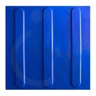 Kit 10 Pçs Piso Tátil Pvc 25x25 Direcional Azul