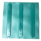 Kit 10 Pçs Piso Tátil Pvc 25x25 Direcional Verde