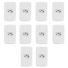 Kit 10 Peças Tomadas 20a Casa Completa Margirius B3