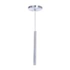 Kit 10 Pendente Luminária Tubo Alumínio Escovado 50 Cm