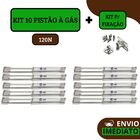 Kit 10 Pistão À Gás C/ Amortecedor Para Armário Cozinha 120n