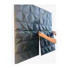 Kit 10 Placas 3d Revestimento Everest Black Adesivas 2,5m