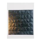 Kit 10 Placas 3d Revestimento Everest Black Adesivas 2,5m