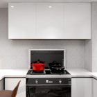 Kit 10 Placas Autocolante Revestimento Mármore Branco Brilhos