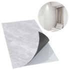 Kit 10 Placas Autocolante Revestimento Mármore Cinza Claro Br