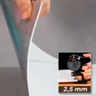 Kit 10 Placas Autocolante Revestimento Mármore Cinza Escuro B