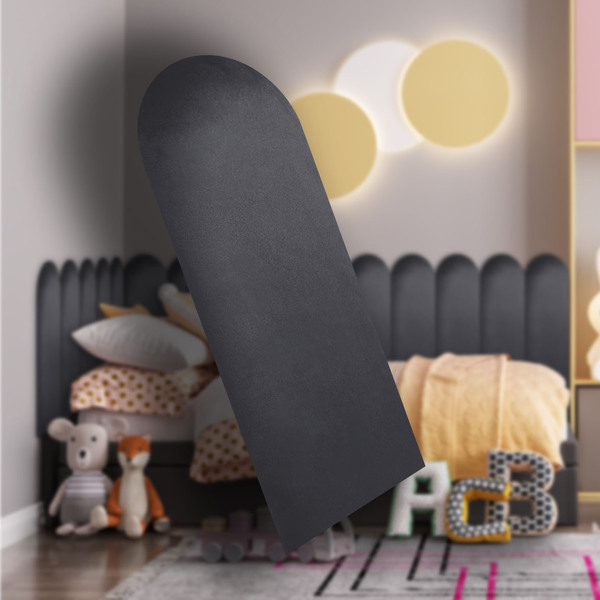 Kit 10 Placas Cabeceira Nuvem Estofada Para Cama King - Módul