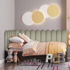 Kit 10 Placas Cabeceira Nuvem Estofada Para Cama King - Módul