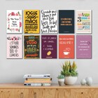 Kit 10 Placas Decorativas Frases Para Casa M3