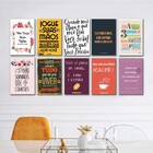 Kit 10 Placas Decorativas Frases Para Casa M3