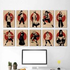 Kit 10 Placas Decorativas Naruto M4