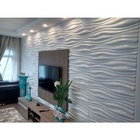 Kit 10 placas em pvc poliestireno revestimento 3d teto e pare