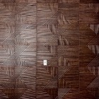 Kit 10 Placas Revestimento De Parede Pvc 3d Abstrato Madeira