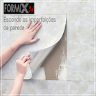 Kit 10 Placas Revestimento Parede Auto-adesiva Imitação Mármo