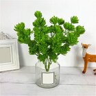 Kit 10 Planta Artificial Broto Suculenta Arranjo Flor 30cm