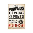 Kit 10 Plaquinhas Decorativas Área Churrasco Gourmet 20x30