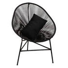 Kit 10 Poltrona Cadeira Suede Preto