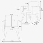 Kit 10 Poltronas Decorativa Recepção Oferta Courino Balaqui C