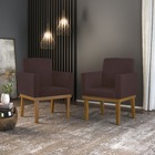 Kit 10 Poltronas Decorativa Reforçada Oferta - Balaqui Decor