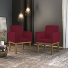Kit 10 Poltronas Decorativa Reforçada Oferta - Balaqui Decor